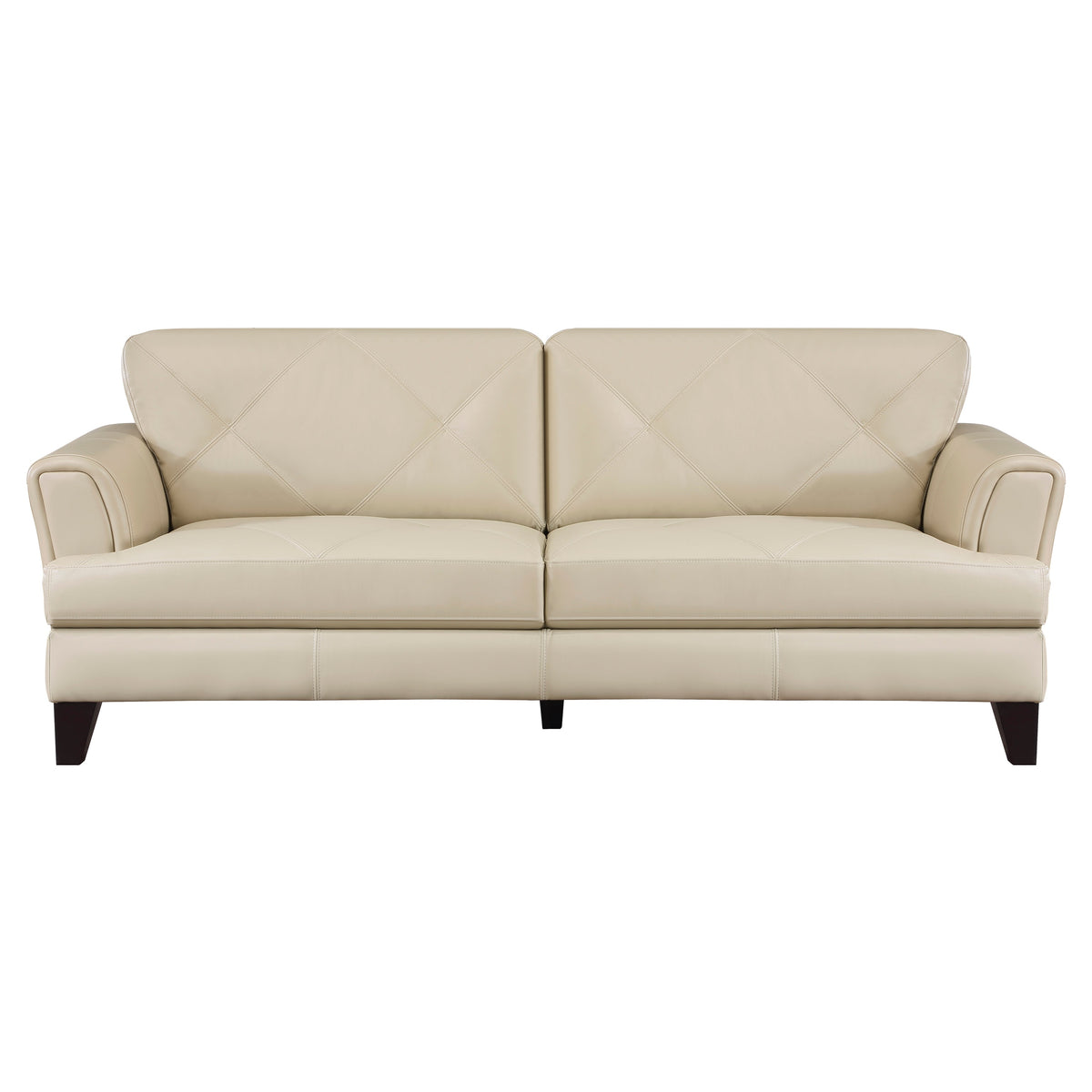 Thierry Cream 2-Piece Living Room Set by Homelegance at Eve Furniture