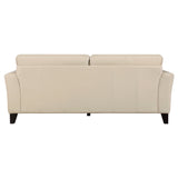 Thierry Cream 2-Piece Living Room Set by Homelegance at Eve Furniture