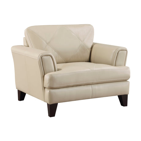 Thierry Cream Chair by Homelegance at Eve Furniture