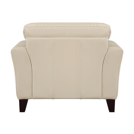 Thierry Cream Chair by Homelegance at Eve Furniture