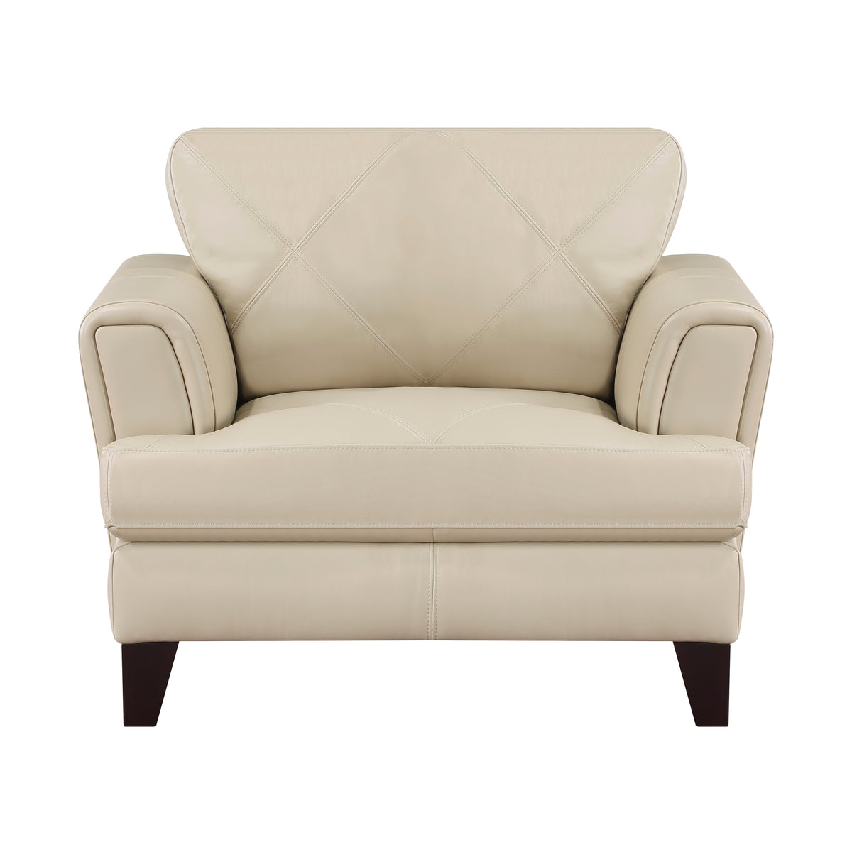 Thierry Cream Chair by Homelegance at Eve Furniture