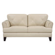 Thierry Cream Loveseat by Homelegance at Eve Furniture