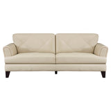 Thierry Cream Sofa by Homelegance at Eve Furniture