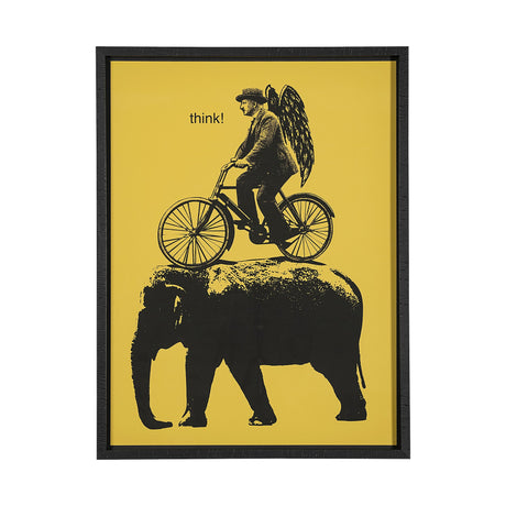 Think! by Urban Octopus a Framed Art Print Matted under Glass by Mercana at Eve Furniture