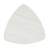 Thisted White/Black Triangle Marble Coffee Table