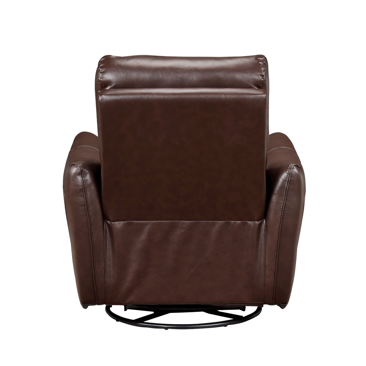 Thomas Brown Swivel Glider Reclining Chair by Homelegance at Eve Furniture