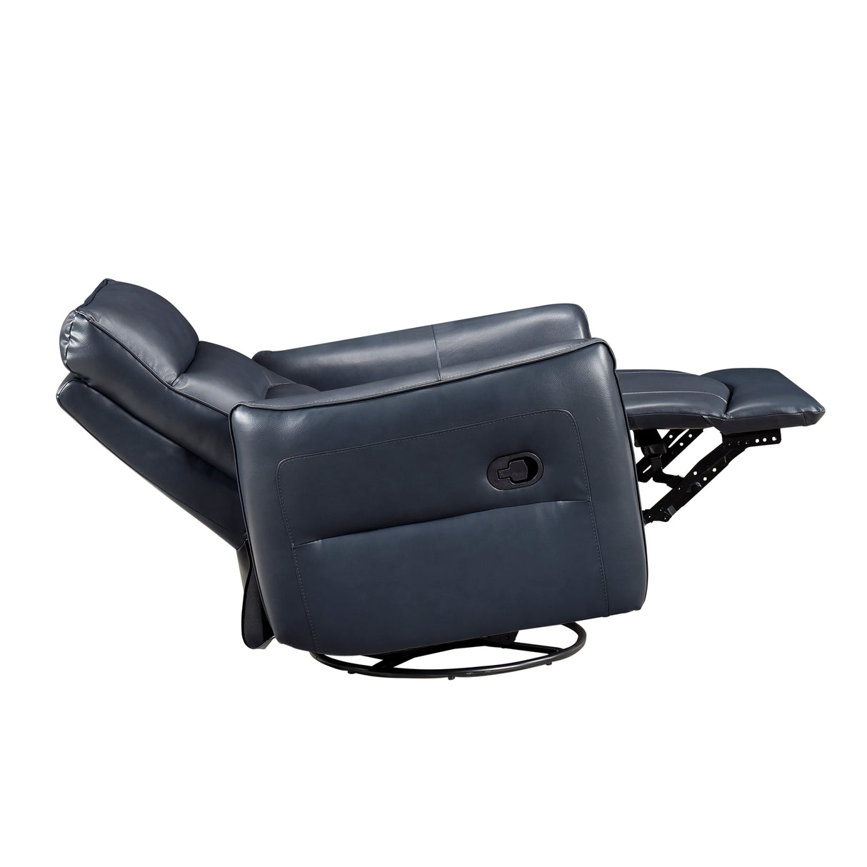 Thomas Dark Blue Swivel Glider Reclining Chair