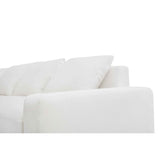 Thomas Ivory Left Sectional by Moe's Home at Eve Furniture