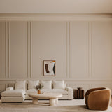 Thomas Ivory Left Sectional by Moe's Home at Eve Furniture