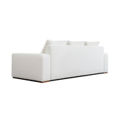 Thomas Ivory Sofa by Moe's Home at Eve Furniture