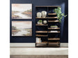 Thomas Road Brown/Black Double Etagere by Crestview at Eve Furniture