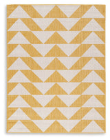 Thomley Ivory/Yellow 5' x 7' Rug