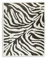 Thomwith Black/Ivory Large Rug