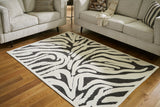 Thomwith Black/Ivory Medium Rug