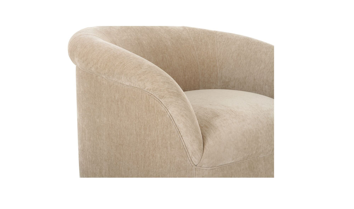 Thora Lounge Chair Beige by Moe's Home at Eve Furniture
