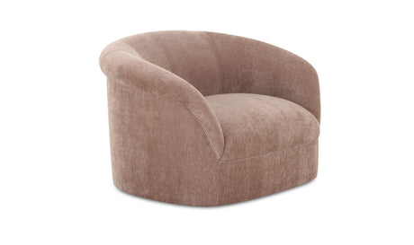 Thora Lounge Chair Blush by Moe's Home at Eve Furniture
