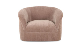 Thora Lounge Chair Blush by Moe's Home at Eve Furniture