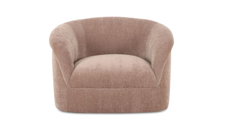 Thora Lounge Chair Blush by Moe's Home at Eve Furniture