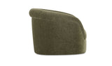 Thora Lounge Chair Dark Green by Moe's Home at Eve Furniture