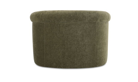 Thora Lounge Chair Dark Green by Moe's Home at Eve Furniture