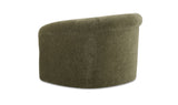 Thora Lounge Chair Dark Green by Moe's Home at Eve Furniture