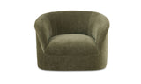 Thora Lounge Chair Dark Green by Moe's Home at Eve Furniture