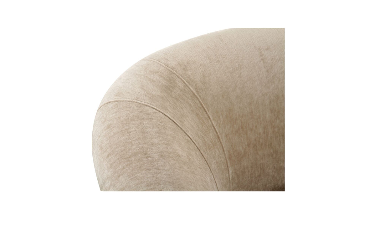 Thora Sofa Beige by Moe's Home at Eve Furniture