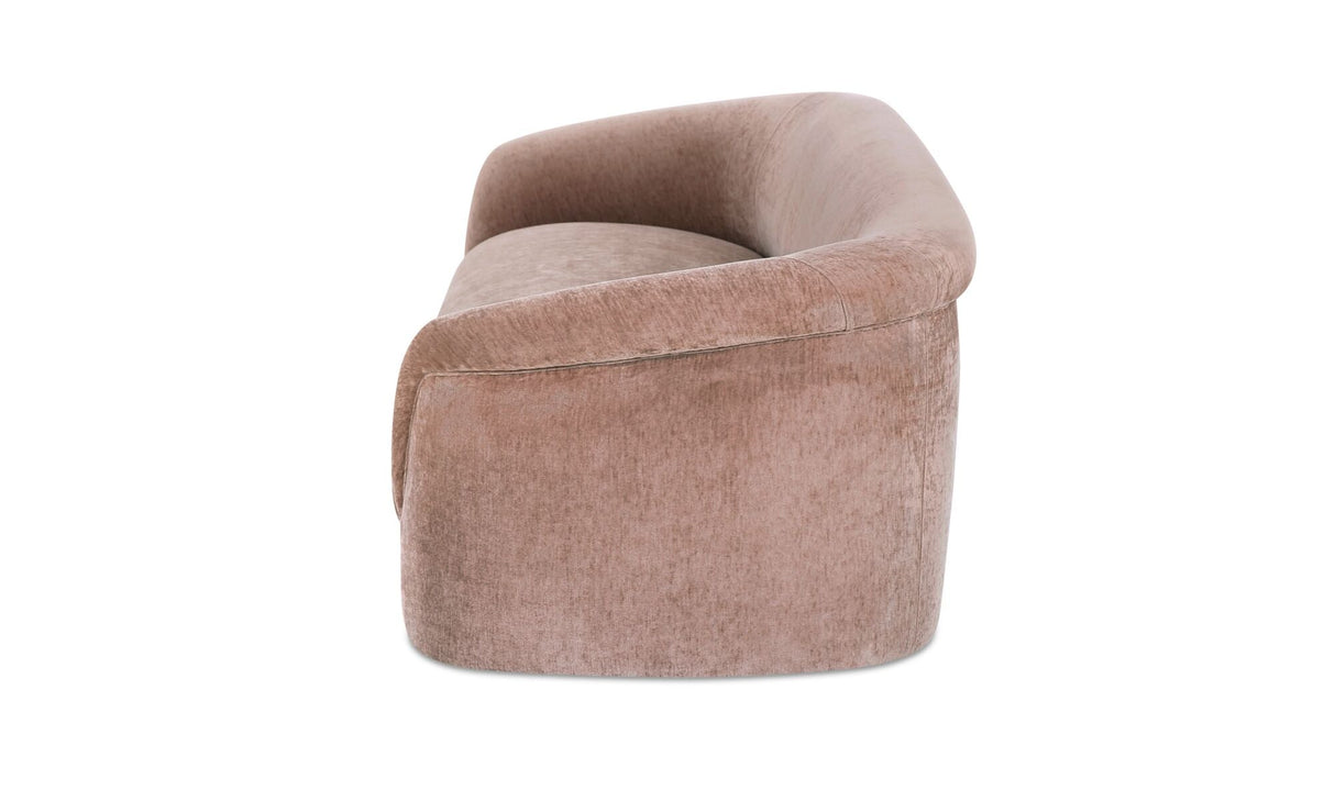 Thora Sofa Blush by Moe's Home at Eve Furniture