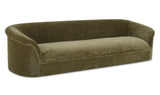 Thora Sofa Dark Green by Moe's Home at Eve Furniture