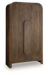 Thoren Medium Brown Accent Cabinet by ASHLEY FURNITURE at Eve Furniture