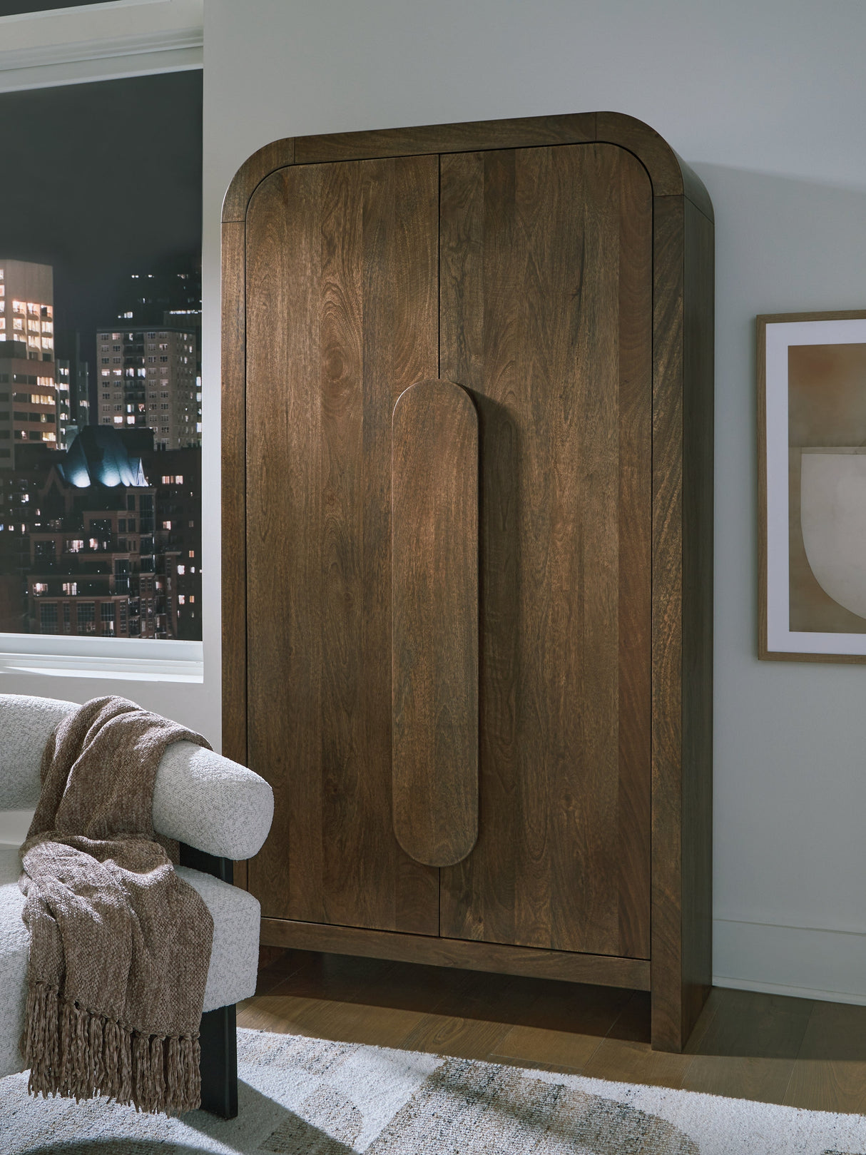 Thoren Medium Brown Accent Cabinet by ASHLEY FURNITURE at Eve Furniture