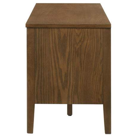 Thori Dark Brown 63-inch 2-door TV Stand Media Console by Coaster at Eve Furniture
