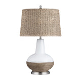 Thornwood White/Natural Table Lamp by Crestview at Eve Furniture