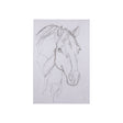 Thoroughbred III by Mercana Studio a Hand Embellished Textured Canvas by Mercana at Eve Furniture