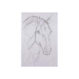 Thoroughbred III by Mercana Studio a Hand Embellished Textured Canvas by Mercana at Eve Furniture