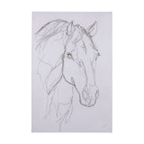 Thoroughbred III by Mercana Studio a Hand Embellished Textured Canvas by Mercana at Eve Furniture