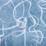 Thread Blue III by Mercana Studio a Hand Embellished Textured Framed Art Print Matted under Glass by Mercana at Eve Furniture