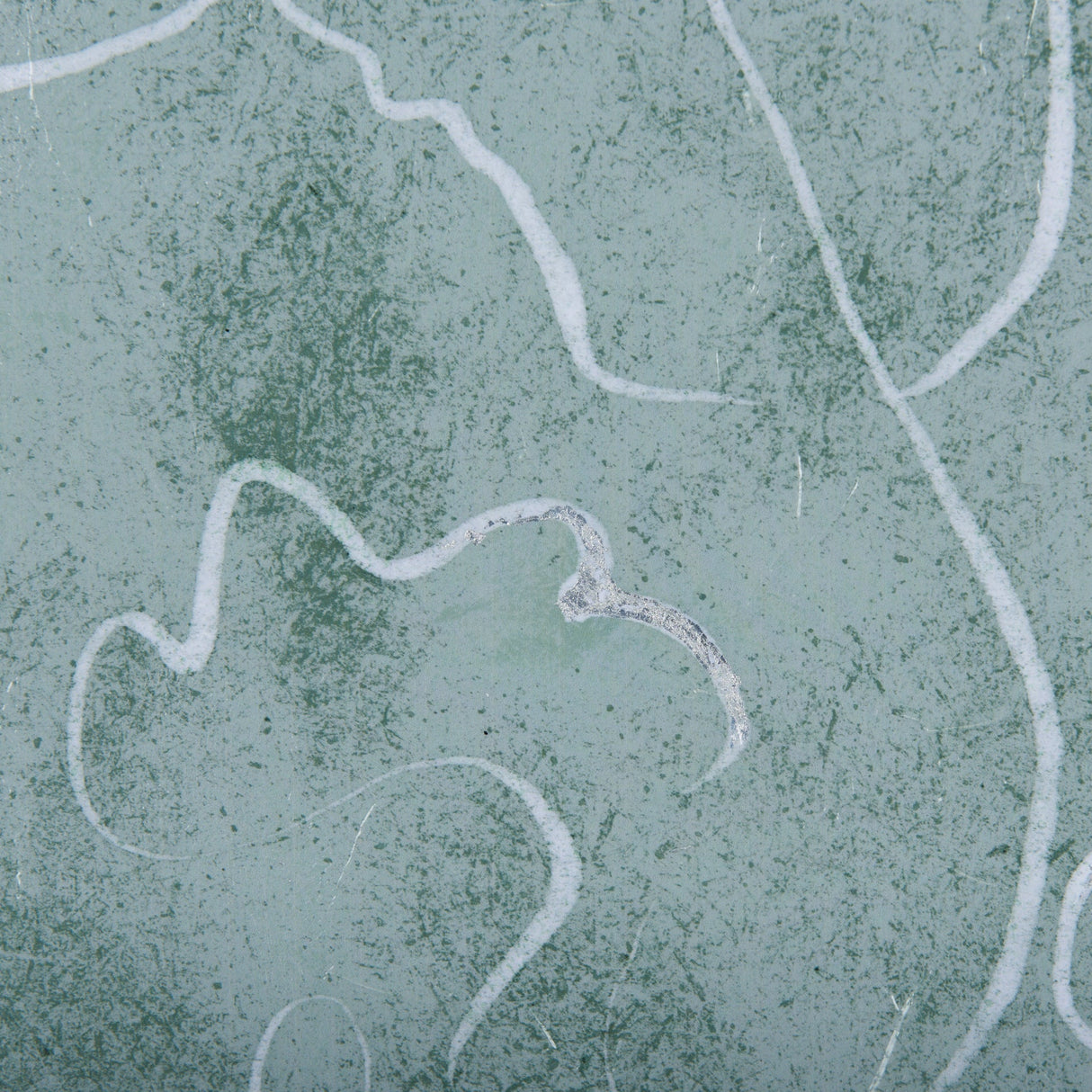 Thread Green I by Mercana Studio a Hand Embellished Textured Framed Art Print Matted under Glass by Mercana at Eve Furniture