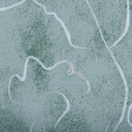 Thread Green I by Mercana Studio a Hand Embellished Textured Framed Art Print Matted under Glass by Mercana at Eve Furniture