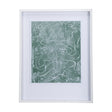 Thread Green II by Mercana Studio a Hand Embellished Textured Framed Art Print Matted under Glass by Mercana at Eve Furniture