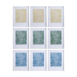 Thread Green III by Mercana Studio a Hand Embellished Textured Framed Art Print Matted under Glass by Mercana at Eve Furniture