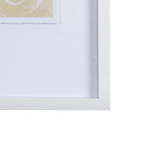 Thread Yellow II by Mercana Studio a Hand Embellished Textured Framed Art Print Matted under Glass by Mercana at Eve Furniture