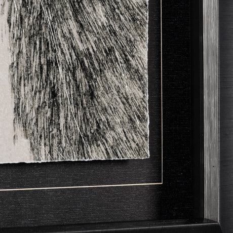 Three is a Crowd I by Mercana Studio a Hand Embellished Textured Framed Art Print Matted under Glass by Mercana at Eve Furniture