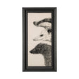 Three is a Crowd I by Mercana Studio a Hand Embellished Textured Framed Art Print Matted under Glass by Mercana at Eve Furniture