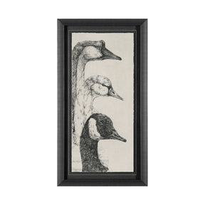 Three is a Crowd II by Mercana Studio Hand Embellished Textured Framed Art Print Matted under Glass by Mercana at Eve Furniture