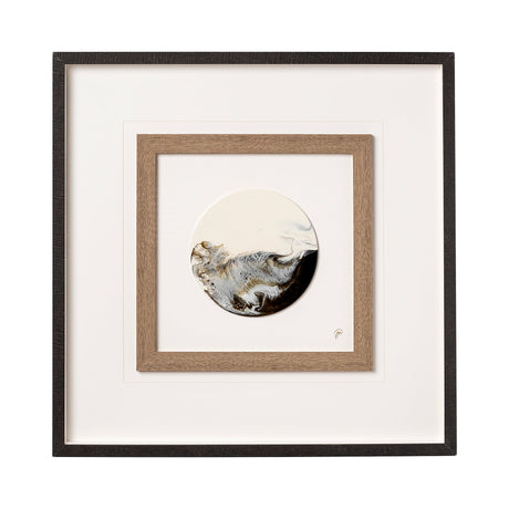 Threshold by Panpan Zhang a Framed Art Print Matted under Glass by Mercana at Eve Furniture
