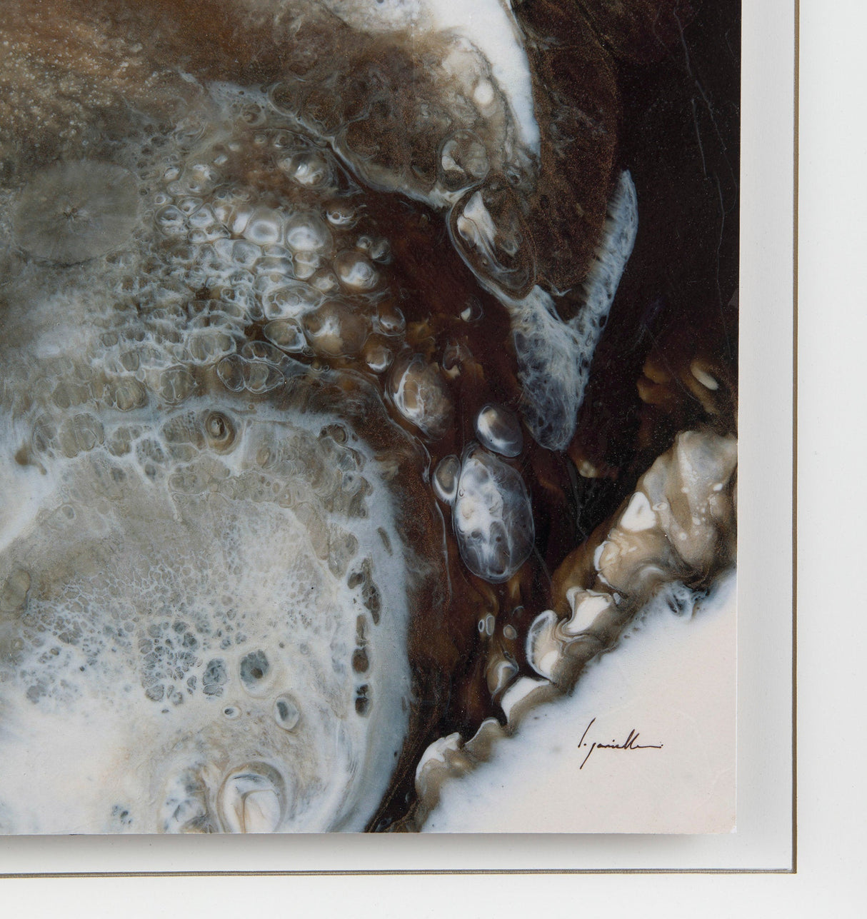 Threshold I by Mercana Studio a Hand Embellished Textured Framed Art Print by Mercana at Eve Furniture