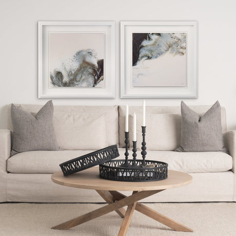 Threshold II by Mercana Studio a Hand Embellished Textured Framed Art Print by Mercana at Eve Furniture