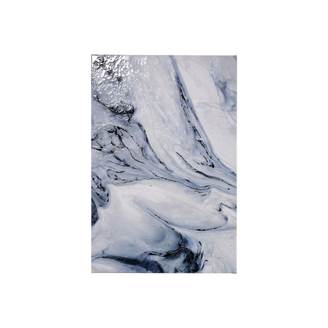 Thunderclouds II by Gabrielle Campbell a Hand Embellished Textured Canvas by Mercana at Eve Furniture