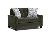 Braves Olive Sofa & Loveseat Set